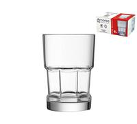 6 Vasos De Vidrio Templado Tribeka 35 lto Transparente ARC