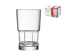 6 Vasos De Vidrio Templado Tribeka Cl 45 Transparente ARC