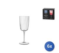 6 Vasos Para Coctel En Vidrio Transparente Speakeasies 25Cl