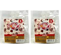 6 velas aromáticas Lollipop - Chocolate Noir - Duración 3 horas (Paquete de 2)