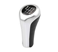 6 Velocidades Coche Pomo Palanca de Cambios Cubierta de Polvo BMW E36 E46 F30 E60 E61 E28 E34 E39 E63 E64 E81 E82 F20 E90 E91 E92 E93 E30 E23 E32 E38 E83 F25 E53 E85 E86 Z5 Z8 E52 (Plata mate)