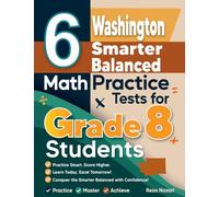 6 Virginia SOL Math Practice Tests for Grade 8 Students: A Complete Guide to Building Math Mastery and Excelling on the Virginia SOL Test