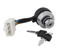 6 Wire Ignition Start Key Switch Gas Generator Control Starting 2.5-6.5KW 188F Ideal Replacement Parts Forestry Accessories