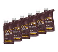 6 x 1 Litro Aceite Mannol 7715 SAE 5W-30 Api Sm Cf para Ford Volvo Opel