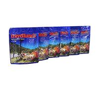 6 x 125 g Travellunch de comidas con pollo, comida seca