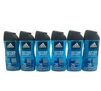 6 x 250 ml Adidas Hair & Body Gel de ducha