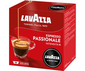 6 x 36 cpsulas de café Lavazza A MODO MIO PASSIONALE