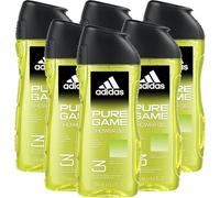 6 x Adidas Pure Game Gel de Ducha