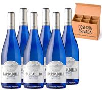 6 x Barbadillo Semidulce - Envio 24h - Palomino Fino Vino de la Tierra de Cádiz 75 cl - Vino blanco - (6 Bot, Blanco Semi)