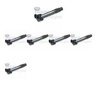 6 x bobina de encendido DELPHI para CITROËN, MITSUBISHI, PEUGEOT 4007, ASX