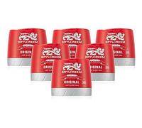 Brylcreem Original Crema de peluquería Luz brillante y sujeción Rojo 6 x 150 ml