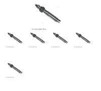 6 x Bujía de precalentamiento BLUE PRINT para MITSUBISHI COLT II, COLT III, V