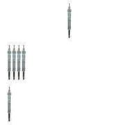 6 x Bujía de precalentamiento BorgWarner (BERU) para MERCEDES-BENZ, PUCH E