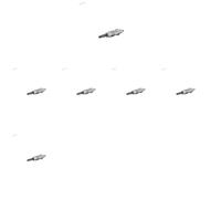 6 x Bujía de precalentamiento DENSO para CITROËN, FIAT, FORD, OPEL, PEUGEOT,