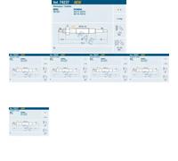 6 x Bujía de precalentamiento FAE para HYUNDAI GALLOPER II, H-1, H100