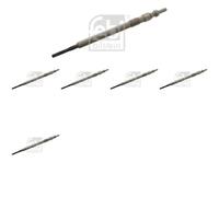 6 x Bujía de precalentamiento FEBI BILSTEIN para HYUNDAI ix55