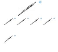 6 x Bujía de precalentamiento MEYLE para BMW 1 E87, 3 E46, 3 E90, 3 E91, 3 E92,