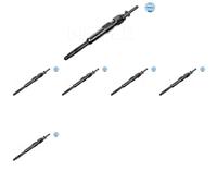 6 x Bujía de precalentamiento MEYLE para BMW, LAND ROVER, OPEL, ROVER 3 E46, 75