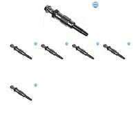 6 x Bujía de precalentamiento MEYLE para DAEWOO, MERCEDES-BENZ, SSANGYONG 124