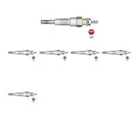 6 x Bujía de precalentamiento NGK