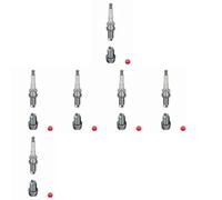6 x Bujía NGK para AUDI, MERCEDES-BENZ, SEAT, SKODA, VW 100 C4