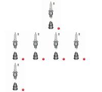 6 x Bujía NGK para CITROËN, DACIA, DAF, FIAT, FORD