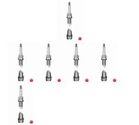 6 x Bujía NGK para DAIHATSU, FIAT, SUBARU, SUZUKI BALENO I