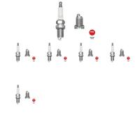 6 x Bujía NGK para HONDA, MAZDA, NISSAN, ROVER, SAAB 200 II, 200