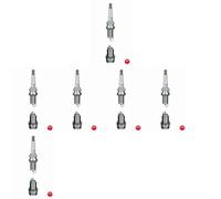 6 x Bujía NGK para HONDA, NISSAN ALMERA TINO, INTEGRA coupe (DC)