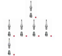 6 x Bujía NGK para OPEL, SAAB 44077 II, 45172, OMEGA B, OMEGA B