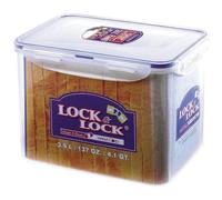 6 x cerradura y cerradura 3,9 litros recipiente Rectangular HPL829