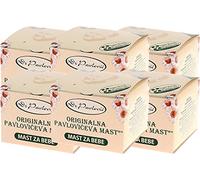 6 x Dr. Pavlovic Baby Cream - Tratamiento para la dermatitis del pañal, hidratante para la piel seca, ungüento para el cuidado de la piel del bebé con manzanilla (6 x100 ml) (bebé, 6)