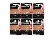 6 x Duracell 1616 Lithium (6 blísters de 1 batería) 6 pilas (CR1616)