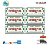 6 X Euthymol Original Pasta De Dientes 75 Ml Expira 09/2027