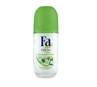 '6 x FA Fresh & dry Desodorante Roll On"Aroma del verdes tees - 50 ml - Botella de cristal