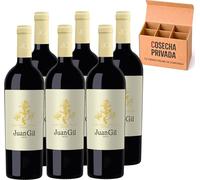 6 x Juan Gil Et. Amarilla - Envío 24H - Jumilla - Vino Regalo - Cosecha Privada (6 x Botella 75 tiqueta Amarilla)