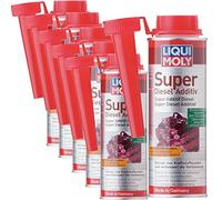 6 x Liqui Moly Super Diesel additiv combustible adicional limpiador 250 ml 5120