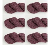 6 x Luna by Permin - 100% lana virgen reciclada (sin muesing y certificado Oeko-Tex) (42 otoños)