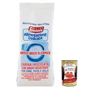 6 x Molino Spadoni Preparato Basso Indice Glicemico, bajo índice glucémico 500 g + Polpa gourmet italiana 400 g