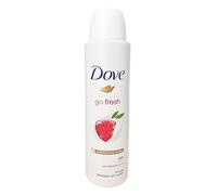 6 x Natural Dove Go Fresh Spray Granada Desodorante Cuerpo
