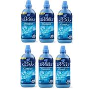 6 x PAGLIERI Felce Azzurra suavizante concentrado fragancia Classico 600 ml