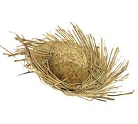 6 x pajita gorro de e instrucciones para hacer vestidos BEACHCOMBER hawaianas o de FANCY disfraz infantil de bordes deshilachados de ciervo en pared de diseño de playa para fiesta de