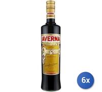 6 X Stock Amaro Averna Ambar Transparente 700 Ml 29% Vol