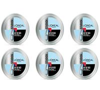 6 x Studio Line Out Of Bed 6 Crema fibrosa Gel para pelo efecto spettinato