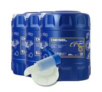 20L MANNOL aceite motor SAE 15W-40 Diesel Lavado de Motor Flusch Limpiador