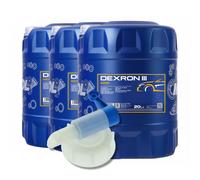 60 (3x20) Litro Mannol Dexron III / Automático Aceite Motor / Con Grifo de