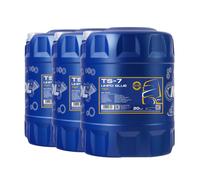 60 (3x20) Litro Mannol SAE 10W-40 Uhpd TS-7 Azul Remolque/Camión Aceite/Aceite