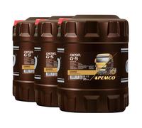 60 (3x20) Litro Pemco SAE 10W-40 Diesel G-5 Uhpd Aceite de Motor TS-5