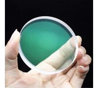 60 61.5 62 63 mm lente de doble compuesto pegado azul verdoso lente acromática óptica telescopio DIY F228 410 700 800 (verde aguamarina)