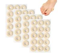 60 almohadillas de maíz para pies, cojines de maíz suaves de espuma de látex, almohadillas autoadhesivas para callos de los pies, almohadillas de maíz, yesos para juanetes, antifricción, reducen el